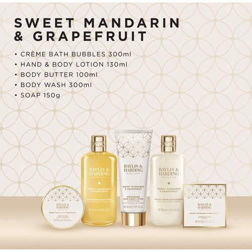 Baylis &amp;amp; Harding Sweet Mandarin &amp;amp; Grapefruit darilni set za telo Slike