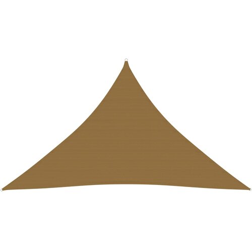 vidaXL Senčno jadro 160 g/m² taupe 4x4x5,8 m HDPE, (20703362) Cene