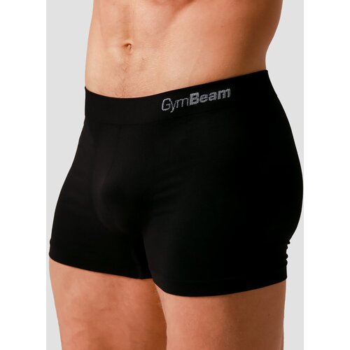 GymBeam men&amp;rsquo;s seamless boxers 2Pack black Slike