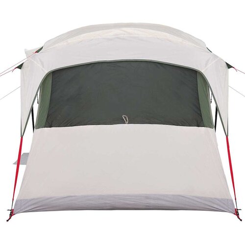  Obiteljski &amp;scaron;ator s krovom Bijela i zelena 435 x 255 x 216 cm Slike