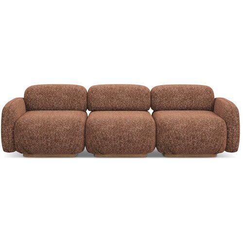 Makamii Narančasta/smeđa sofa 270 cm Ailani – Cijene
