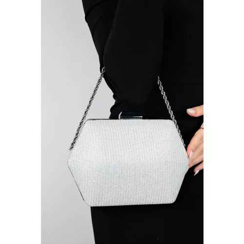 LuviShoes CUARTO Silver Silvery Women's Hand Bag