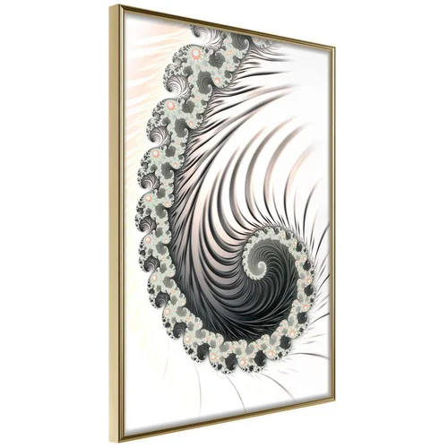  Poster - Fractal Spiral (Positive) 40x60