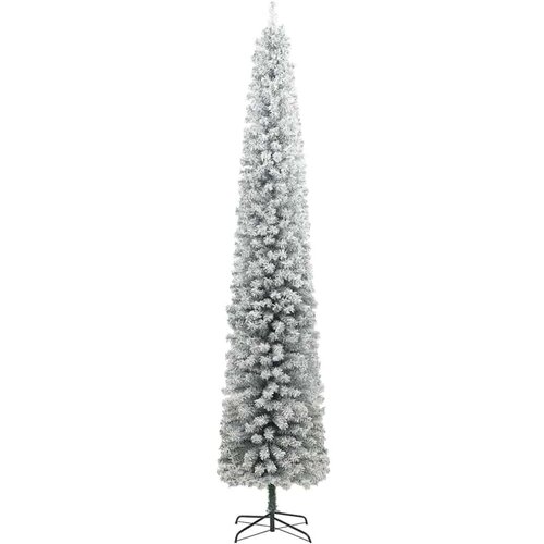 VidaXL Umjetno božićno drvce Zelena 270 cm PVC i čelik i plastika Slike