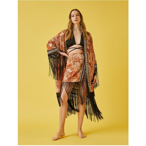 Koton Kimono & Caftan - Brown - Regular fit Cene