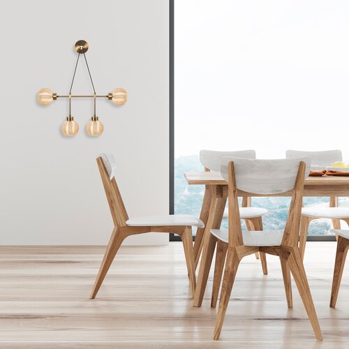 Hanah home zidna lampa E27 Max 40W, Bronzana Cene