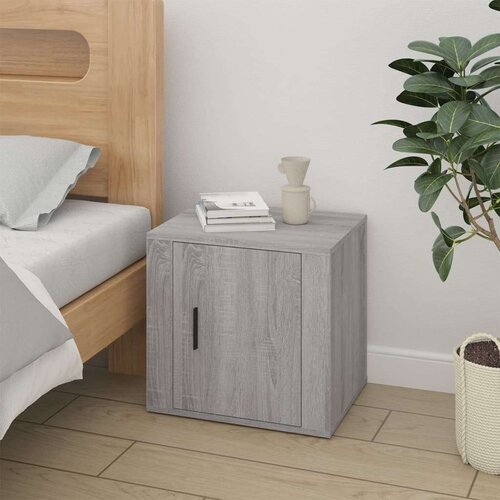  Nočna omarica Siva sonoma 50x39x47 cm, (20706055) Slike