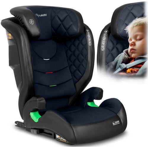 Janshop Avtosedež Nukido Louis, črna in mornarsko modra, 15-36 kg ISOFIX, (21634692) Cene