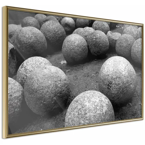  Poster - Stone Spheres 30x20