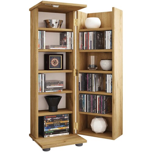 MID.YOU REGAL ZA CD-JE 31/93/31 cm medeni hrast Slike