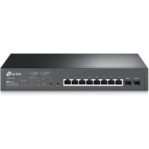TP Link Switch TP-Link TL-SG2210MP gigabit/10xRJ45/8xPOE/2xSFP/Rackmount/metalno kuci&scaron;te Cene