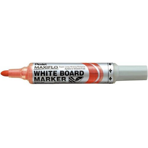 Pentel Marker whiteboard maxiflo, 6 mm, rdeč MWL5M-BO Slike