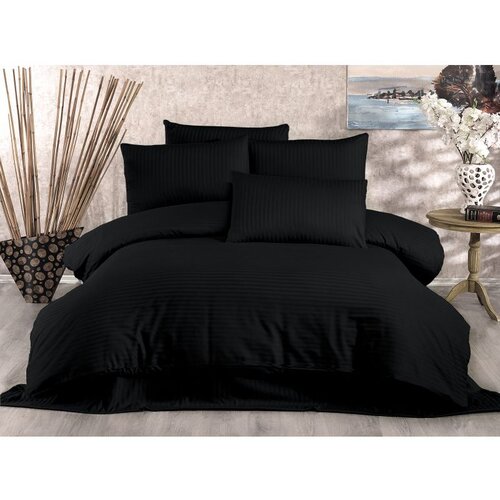  lilyum - black black king quilt cover set (fr) Cene