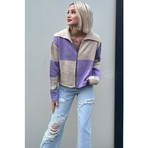 Madmext Sweater - Purple - Regular fit Cene