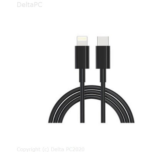 C na lightning kabel Gigatech XC105 1m, 20W, crni Cene