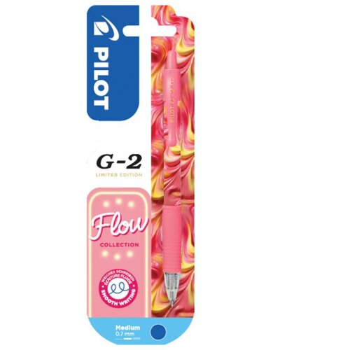 Roler GEL GRIP 0,7MM G2 FLOW PILOT BL-G27-FLP-L (PLAVI ISPIS) ROZI Cene