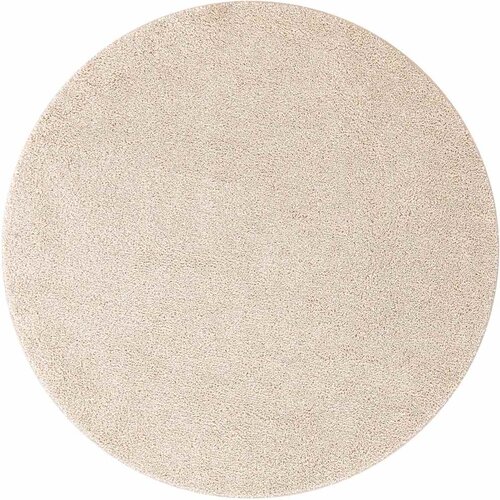  Protuklizni Shaggy Tepih Krema 120 x 120 cm PP Slike