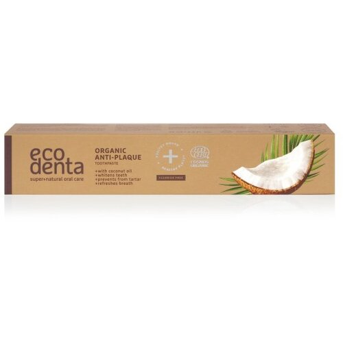 Ecodenta pasta za zube protiv kamenca i plaka sa kokosovim uljem ORGANIC Slike