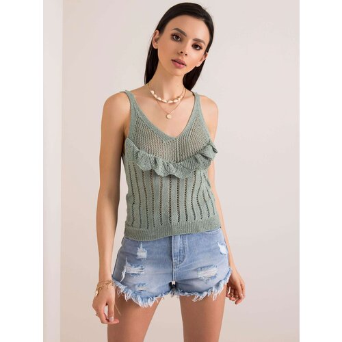 RUE PARIS Top-179-TP-3344.89P-Pistachio Slike