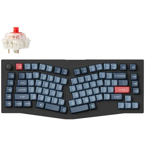 KEYCHRON V10 Max QMK/VIA Brezžična Mehanska Tipkovnica, Bluetooth / 2.4 GHz, Red Linear Switch, US Layout, V10M-D1, (21733076)