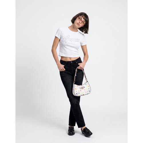Guess Mom-jeans G06 MOM Črna Slike