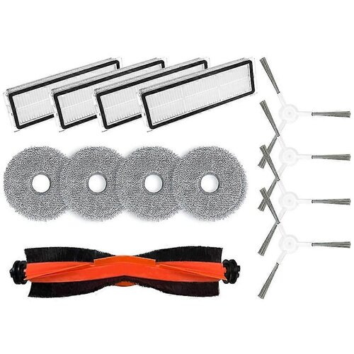 INORCO Za W20 Pro Ultra Rlw32le Rezervni deli Dodatki Glavna Stranska Krtača Hepa Filter Mop Pads, (21987936) Slike