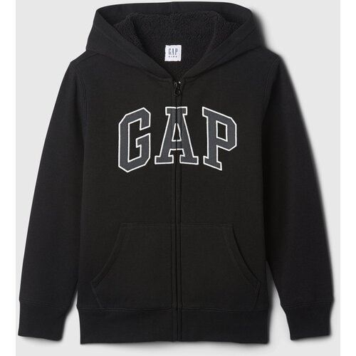 GAP Children's sherpa sweatshirt with logo - Boys Cene