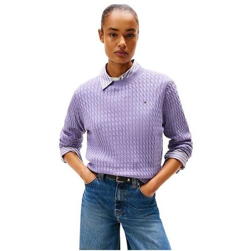 Tommy Hilfiger lila ženski džemper Slike