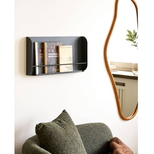 House Nordic Temno siva kovinska polica 60 cm Volterra &amp;ndash; Slike