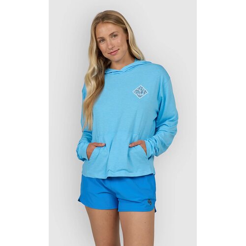 Salty Crew Tippet Fill Tech Hoody Longsleeve Lycra pool blue Cene