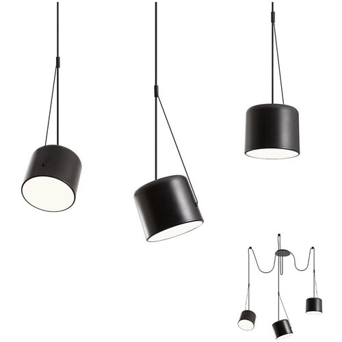  Redo 01-1826 - Luster na sajli DODO 3xE27/15W/230V pauk Cene