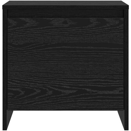  Noćni ormar Crni hrast 45 x 34 x 44 5 cm Konstruirano drvo Slike