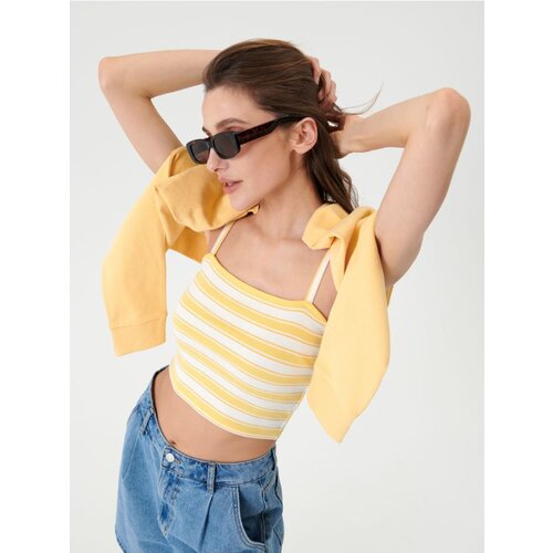 Sinsay Prugasti crop top Cijene