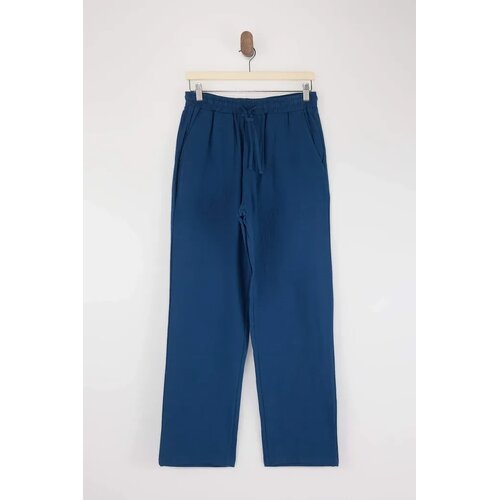 Trendyol Mu&scaron;ke pantalone Tmnss25Pl00031, Tamnoplave Cene
