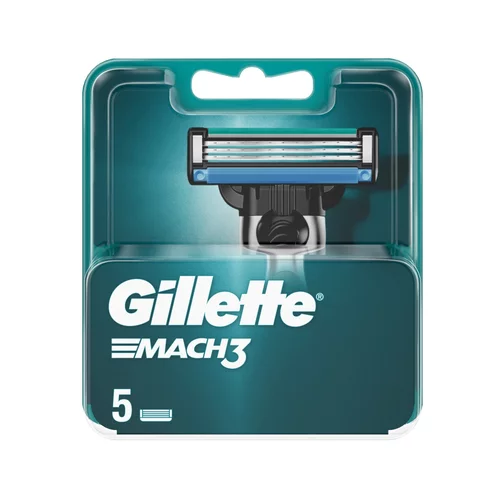 Gillette Mach3 nadomestne glave 5 kos