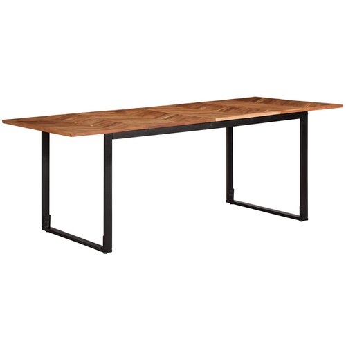 vidaXL jedilna miza 200x100x75 cm masivni les akacija, (22065517) Cene
