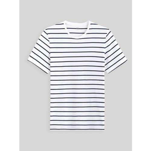 Celio Striped T-shirt Gebaser - Men Cene