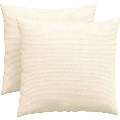 VidaXL jastučići za sofu 2 pcs krema 50 x 50 cm kordura tekstil Slike