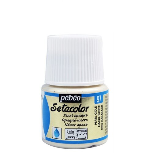 Artmie Boja za tekstil Pebeo Setacolor Opaque Pearl 45 ml | Pearl Blue Cene