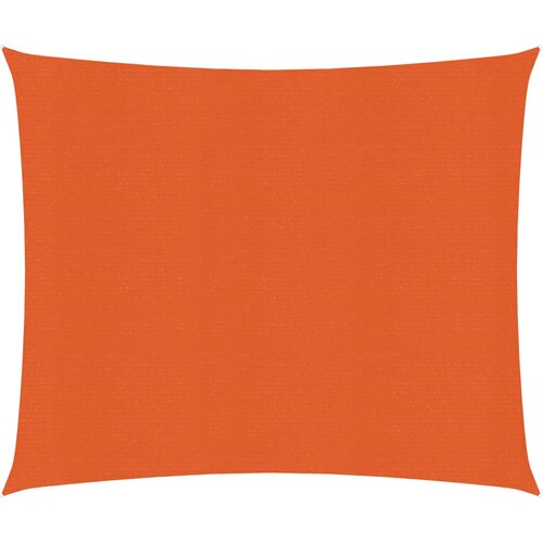 vidaXL Senčno jadro 160 g/m² oranžno 2,5x3 m HDPE Cene