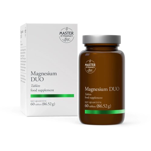 MEV FELLER master of pharmacy magnezijum duo 60 tableta – za ravnotežu elektrolita i zdravlje kostiju Slike
