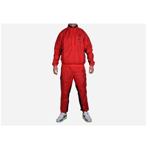 Nike Trenirka komplet Nba Chicago Bulls Courtside Rdeča Cene