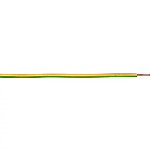  PVC izolirani vodič (Broj parica: 1, 2,5 mm², 100 m, Zeleno-žute boje)