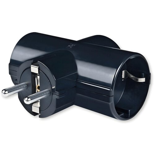 Strujni RAZVODNIK-RAZDELNIK T 16A 3600W CRNI ALING Cene