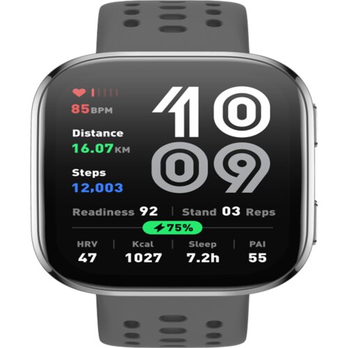 Amazfit Bip 6 CharcoalVibrant 1.97&amp;quot; Display, 24/7health monitoring, 14 days baterry life Slike