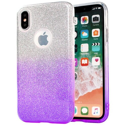  Za&amp;scaron;čitni etui Bling za Samsung Galaxy A23 - vijolični Slike