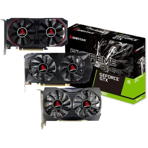Biostar VGA 1050 Ti 4GB 4GB GDDR5, 128-bit 1x DVI, 1x DP, 1x HDMI Cijene