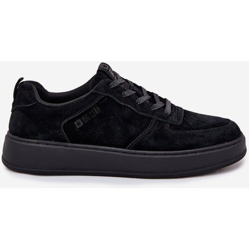 Big Star Men&amp;#039;s Platform Sneakers Suede Slike