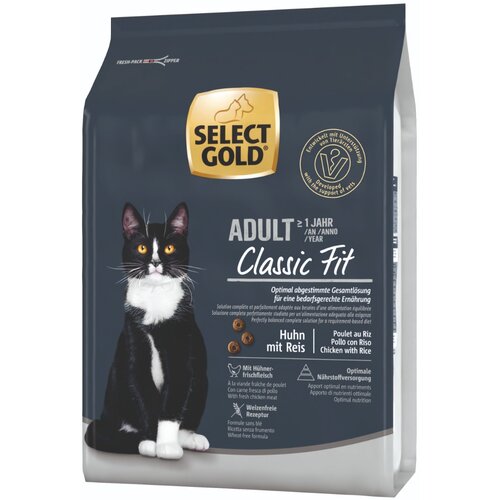 Select Gold Cat Adult Classic fit perad s rižom Cijene