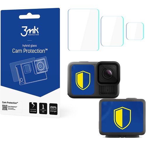 3mk protection steklo zaščitno za go pro hero 13 enostavno za namestitev in odstranitev, (5000018930) Cene